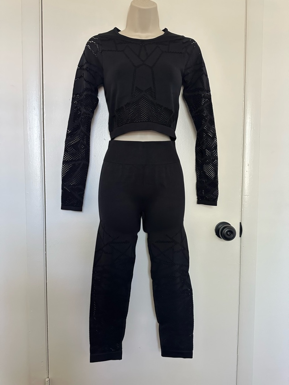 Fabletics by Demi Lovato Matching CutOut Activewear Set.